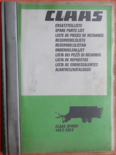 Claas silierwagen sprint 445 - silierwagen, s