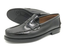 Herren Slipper Leder Loafer