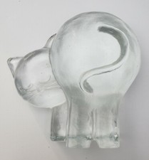 Briefbeschwerer Glass Cat