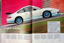 Sport Auto 11/2004 Porsche 911 996 GT3 RSC von Cargraphic mit 411PS im TEST auf