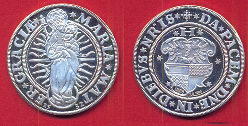 Medaille madonnen taler np - , madonnen-taler