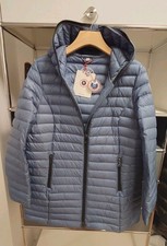 RESET Kyoto Daunenmantel XXL 44 Steel  Blue 46 Going Places Daunen Jacke blau 