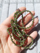 Wunderschöne Halskette aus echtem grünem Jade Nephrit?✨️