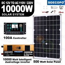 10000W Solar Kit 500W Panel