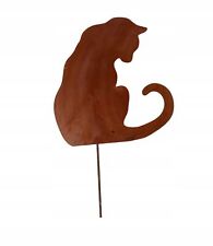 Katze Garten Dekoration Metall