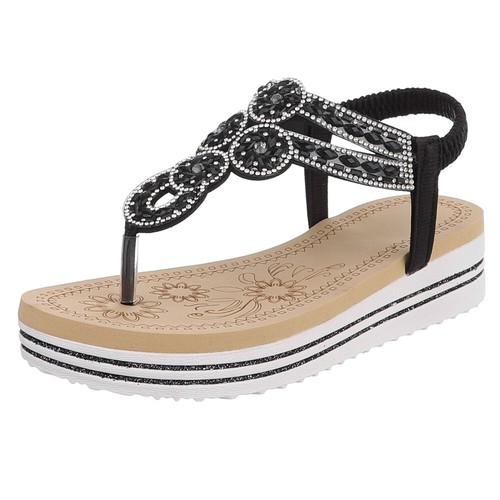Damen zehentrenner mit strass - zehentrenner,