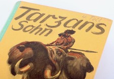 Original Buch Edgar Rice Burroughs Tarzans Sohn Dieck & Co. Stuttgart 1924