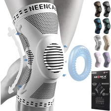 Kniest tze Kompression Grau M