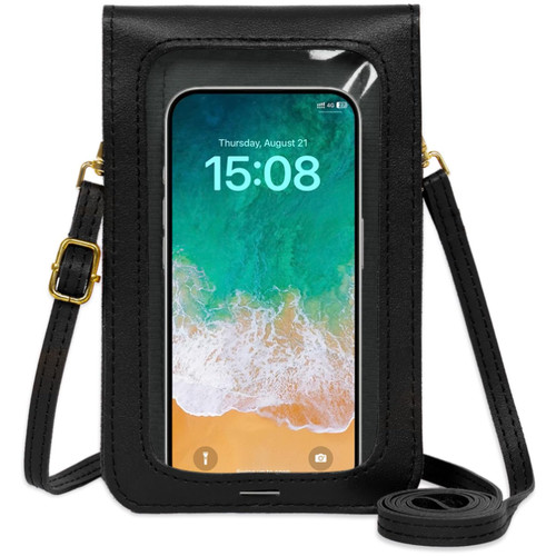 Handytasche umhängen schwarz - handytasche,