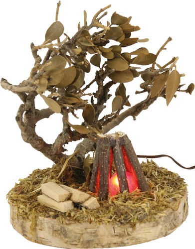 Krippenzubehör lagerfeuer - krippenzubehör,