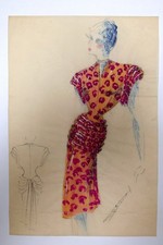 Original Modezeichnung