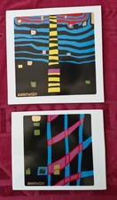 Hundertwasser Porzellan, zwei Platten