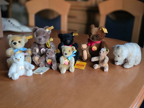 Steiff teddybären konvolut - steiff,