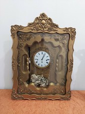 Rahmenuhr / Standuhr im Jugendstil, ca. 1860 - 1870 aus Österreich / Ungarn