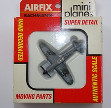 Airfix Bachmann 1901 Messerschmitt Me-109 mini planes 1:140 Unbenutzt