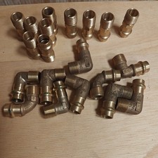 20 x VIEGA SANPRESS ÜBERGANGSWINKEL 15 MM x 1/2" ÜBERGANGSSTÜCK PROFIPRESS 