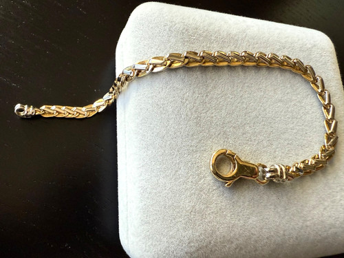 18k 750 yellow and white - 750,