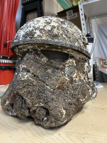 Mimban mud stormtrooper helm - stormtrooper,