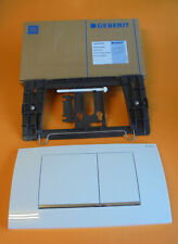 Geberit Betätigungsplatte Twinline 30 weiß-hochglanz vc # 115.899.KJ.1 # 9315485