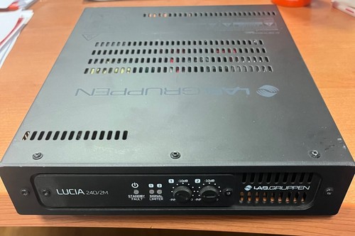 Lab gruppen lucia 240 - lucia, 240/2m