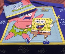 Spongebob Schwammkopf Bettwäsche ca. 135x200 80x80 cm Retro