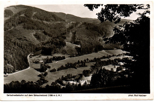 Ansichtskarte schauinsland - ansichtskarte,