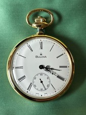 Bulova Taschenuhr mit ETA 6497