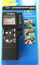Multi Tester BT- 6 für Batterien, Glühlämpchen und Feinsicherungen