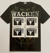 Briefmarke Wacken 2025 Open Air T-Shirt Postfrisch