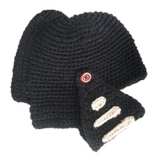 Warme Strickmütze aus Wolle