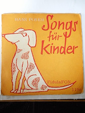 HANS POSER(SONGS FÜR KINDER) FIDULA FON 1190