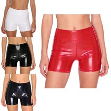 Leather Shorts Damen Stretch