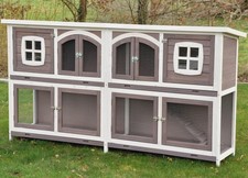 Doppel XXL Hasenstall