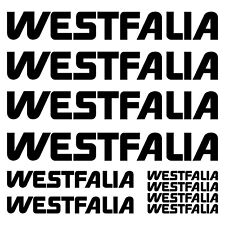 WESTFALIA aufkleber sticker