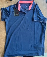 Poloshirt HKM dunkelblau mit