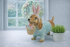 Dackel mt Hasen Ohren Blüten