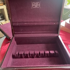 Großer alter Besteckkasten