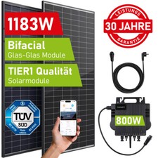 Balkonkraftwerk 1183 Watt