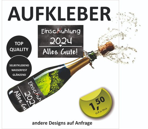 Einschulung deko aufkleber - einschulung,