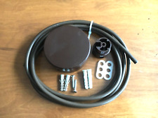 Baldachin 70x32mm mit 2m Kabel braun Deckenverteiler Abzweig Abdeckung Lampe