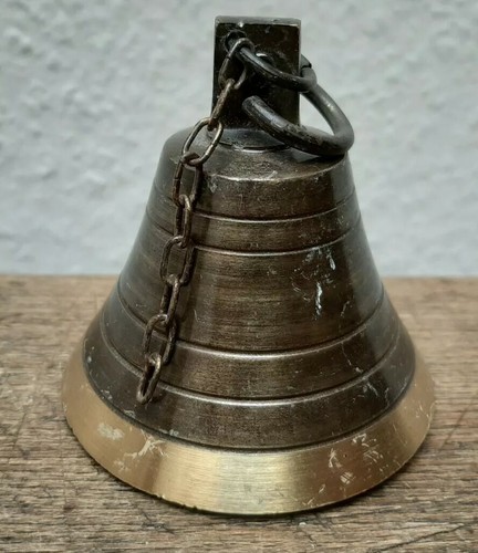 Antike messing tischglocke - antike,