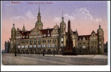 Dresden sachsen postkarte - dresden,