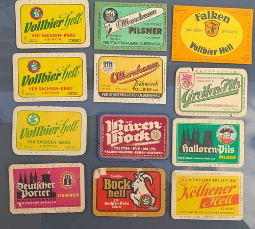 Bieretiketten sammlung frühe - bieretiketten,