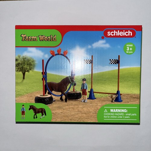 Schleich pony agility rennen - pony,