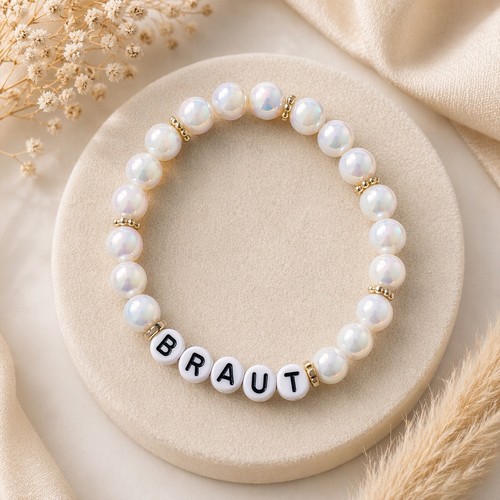 Braut armband personalisiert - braut,