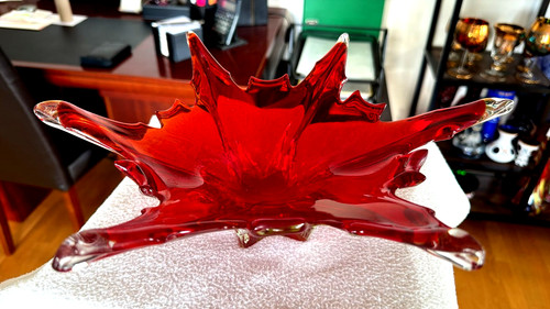 Große glas schale murano - große,