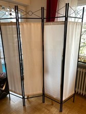 Paravent weiß Raumteiler