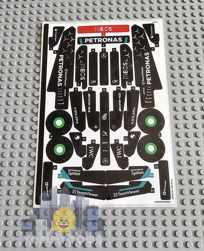 Lego technic aufkleberbogen - lego,