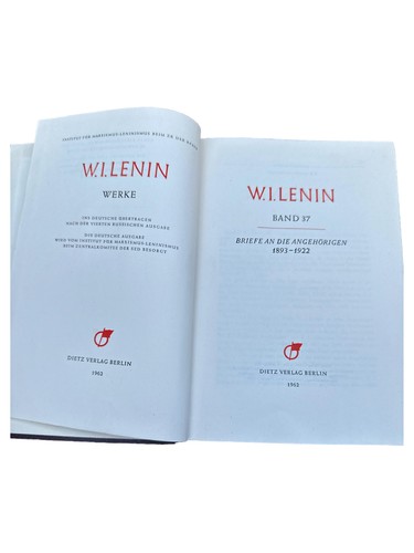 Lenin werke band 37 - w.i.,