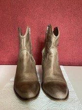 Stiefeletten Beige Gr. 40